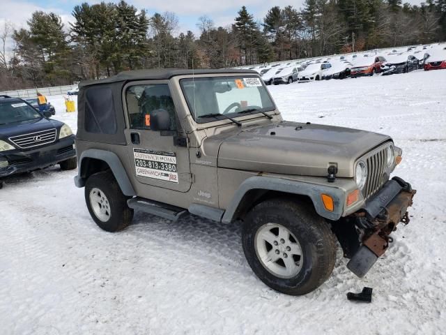 2004 Jeep Wrangler / TJ Sport