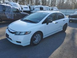 Salvage cars for sale at Glassboro, NJ auction: 2009 Honda Civic VP