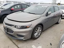 Salvage cars for sale from Copart Sacramento, CA: 2018 Chevrolet Malibu LT