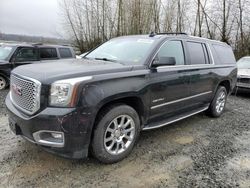 SUV salvage a la venta en subasta: 2016 GMC Yukon XL Denali