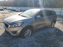 Salvage cars for sale at Ellenwood, GA auction: 2016 KIA Sorento LX