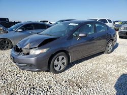 Salvage cars for sale at Taylor, TX auction: 2014 Honda Civic LX