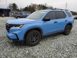 Salvage cars for sale at Mebane, NC auction: 2024 Honda Pilot Trailsport