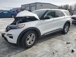 Salvage cars for sale at Wayland, MI auction: 2020 Ford Explorer XLT