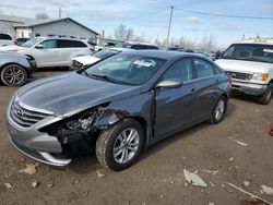 Salvage cars for sale at Pekin, IL auction: 2013 Hyundai Sonata GLS