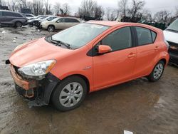 Toyota salvage cars for sale: 2012 Toyota Prius C