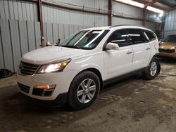 Salvage cars for sale at West Mifflin, PA auction: 2014 Chevrolet Traverse LT