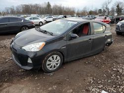 Salvage cars for sale at Chalfont, PA auction: 2013 Toyota Prius C