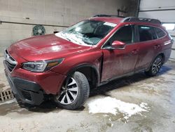 Salvage cars for sale at Blaine, MN auction: 2022 Subaru Outback Premium