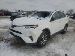 Salvage cars for sale at Columbus, OH auction: 2017 Toyota Rav4 LE