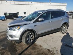 Salvage cars for sale at Farr West, UT auction: 2017 Ford Escape Titanium