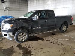 Salvage cars for sale at Portland, MI auction: 2018 Nissan Titan SV