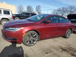 Salvage cars for sale at Moraine, OH auction: 2015 Chrysler 200 S