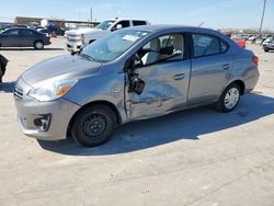 Mitsubishi Mirage Vehiculos salvage en venta: 2017 Mitsubishi Mirage G4 ES