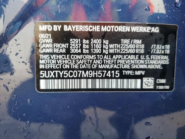 2021 BMW X3 XDRIVE30I