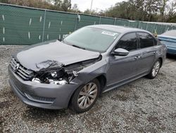 Vehiculos salvage en venta de Copart Riverview, FL: 2012 Volkswagen Passat SEL