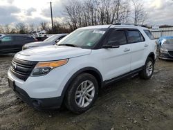 Salvage cars for sale at Windsor, NJ auction: 2015 Ford Explorer XLT