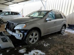 Mercedes-Benz salvage cars for sale: 2009 Mercedes-Benz ML 350