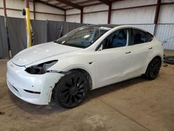 Tesla salvage cars for sale: 2020 Tesla Model Y