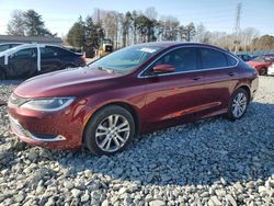 Clean Title Cars for sale at auction: 2016 Chrysler 200 Limited