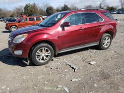 Chevrolet Equinox lt salvage cars for sale: 2016 Chevrolet Equinox LT