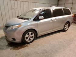 Salvage cars for sale at Abilene, TX auction: 2016 Toyota Sienna LE