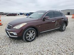 Salvage cars for sale at Taylor, TX auction: 2017 Infiniti QX50