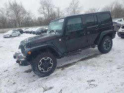 Salvage cars for sale at Ellwood City, PA auction: 2016 Jeep Wrangler Unlimited Rubicon