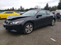 Salvage cars for sale at Graham, WA auction: 2009 Honda Accord EXL