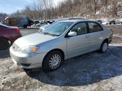 Toyota Corolla salvage cars for sale: 2003 Toyota Corolla CE