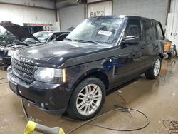 Land Rover Vehiculos salvage en venta: 2012 Land Rover Range Rover HSE