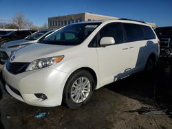 Salvage cars for sale at Littleton, CO auction: 2017 Toyota Sienna XLE