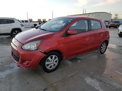 Salvage cars for sale at Haslet, TX auction: 2015 Mitsubishi Mirage ES