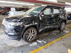 Salvage cars for sale at Dyer, IN auction: 2022 Jeep Compass Latitude LUX