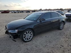 Salvage cars for sale from Copart San Antonio, TX: 2013 Audi A4 Premium Plus