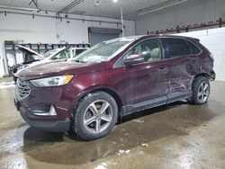 Salvage cars for sale at Candia, NH auction: 2019 Ford Edge SEL