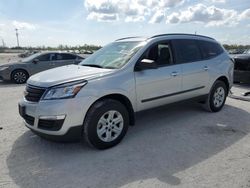 Salvage cars for sale at Arcadia, FL auction: 2017 Chevrolet Traverse LS