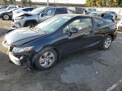 Salvage cars for sale at Rancho Cucamonga, CA auction: 2013 Honda Civic LX