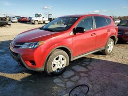 Salvage cars for sale at Indianapolis, IN auction: 2015 Toyota Rav4 LE