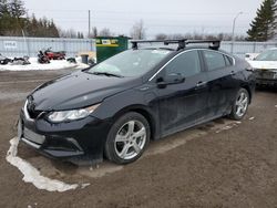 Salvage cars for sale at Bowmanville, ON auction: 2017 Chevrolet Volt LT