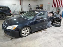 Salvage cars for sale at Lufkin, TX auction: 2007 Honda Accord EX