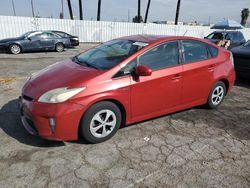 Carros salvage a la venta en subasta: 2015 Toyota Prius