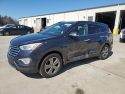 Salvage cars for sale at Gaston, SC auction: 2013 Hyundai Santa FE GLS