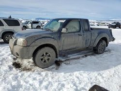 Salvage cars for sale at Helena, MT auction: 2002 Nissan Frontier King Cab XE