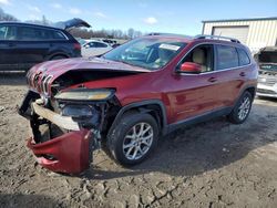 Salvage cars for sale at Duryea, PA auction: 2015 Jeep Cherokee Latitude