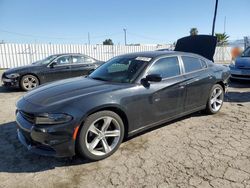 Dodge salvage cars for sale: 2015 Dodge Charger SXT