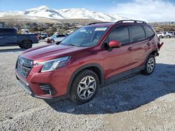 Salvage cars for sale at Reno, NV auction: 2022 Subaru Forester Premium