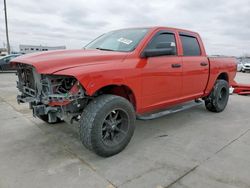 Salvage cars for sale at Grand Prairie, TX auction: 2013 Dodge RAM 1500 ST