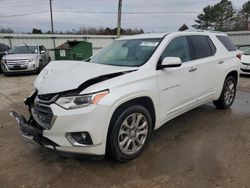 Chevrolet Traverse salvage cars for sale: 2019 Chevrolet Traverse Premier