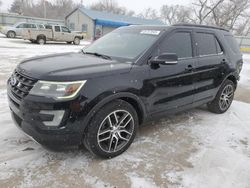 Salvage cars for sale from Copart Wichita, KS: 2016 Ford Explorer Sport